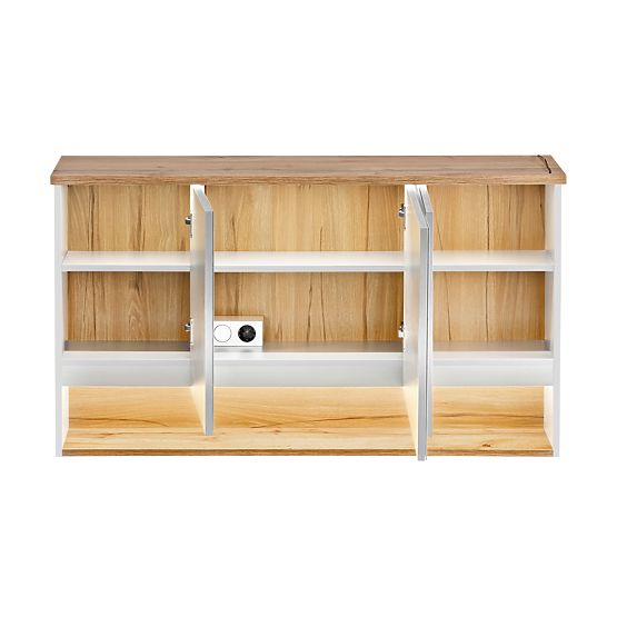 120 cm-es tükrös szekrény 3 ajtóval