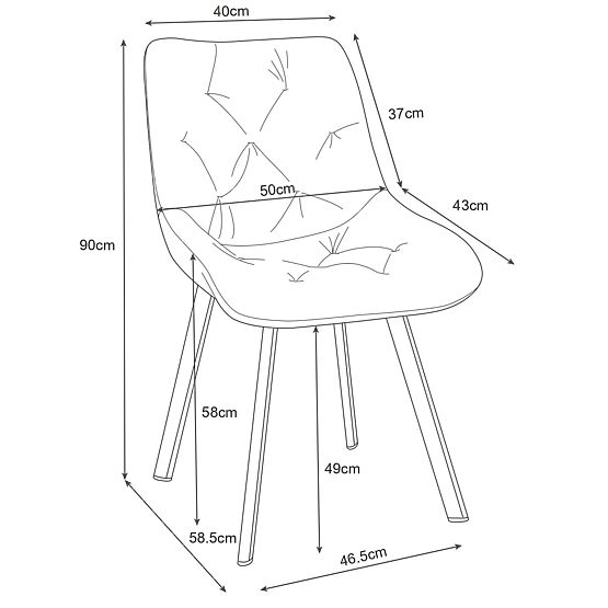 2x SJ.33 FEKETE SZÉK