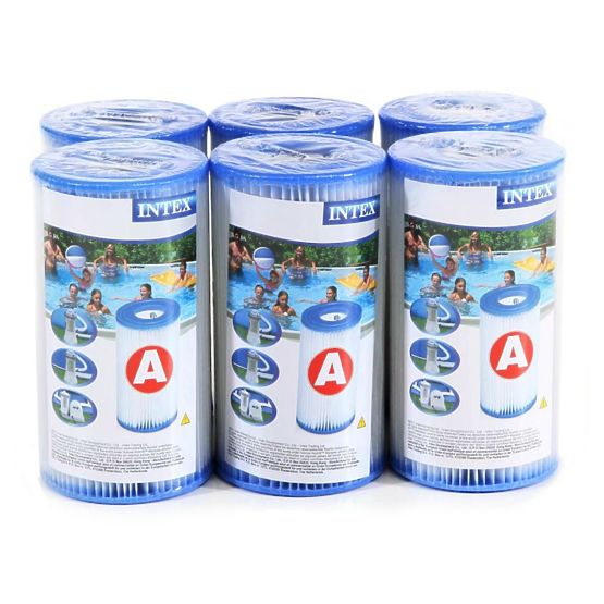 A típusú szűrők - Intex 29000 medence pumpához - 6 darab