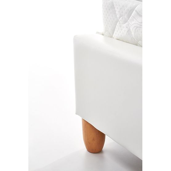 Kárpitozott ágy 160x200 SANDY - világosszürke