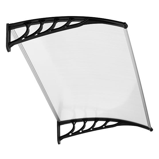 Ajtó feletti előtető 120x100 cm polikarbonát védelem