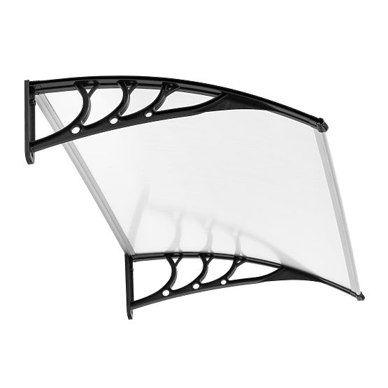 Ajtó fölötti tető 150x80 cm-es előtető polikarbonát védelem