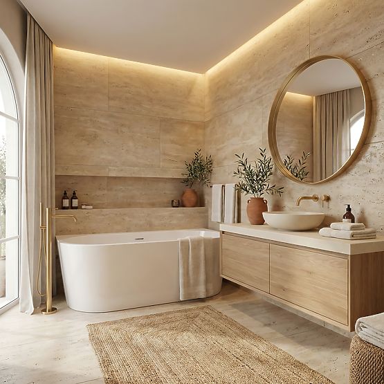 Akril falra szerelhető OLIMPIA kád 150 cm