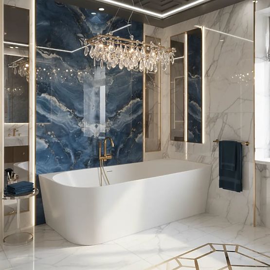 Akrilát Sarokkád BELLANTO SLIM 170 Jobb