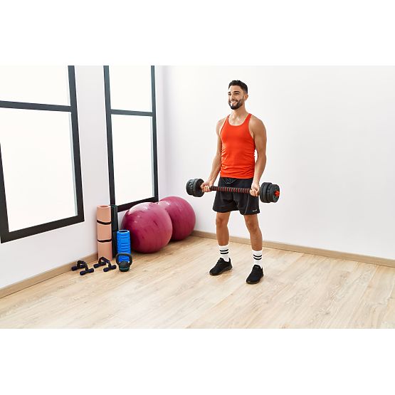 Állítható súlyzók 2 x 15kg súlyzó készlet 30kg rúd