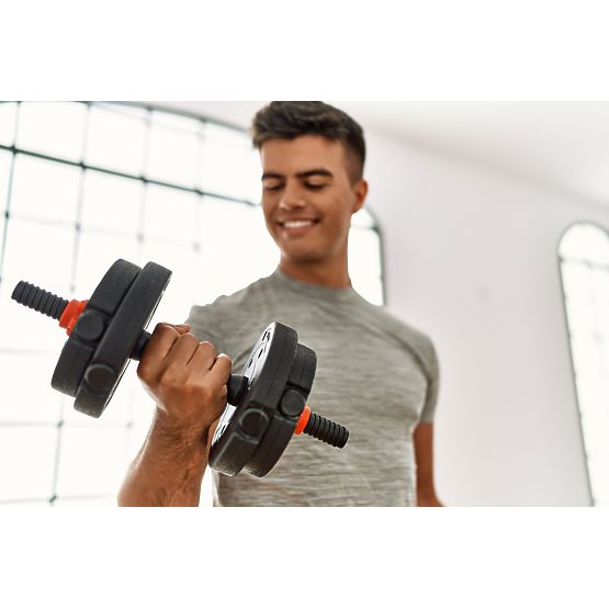 Állítható súlyzók 2 x 20kg súlyzó készlet 40kg tengely