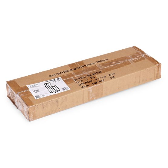 Álló virágtartó állvány díszekkel, 2 polcos loft ModernHome