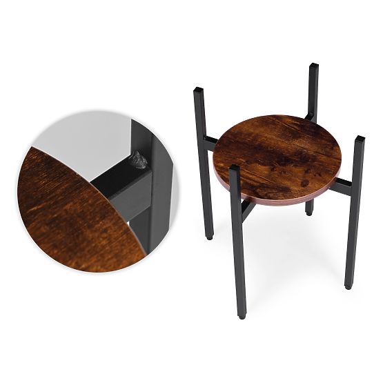 Álló virágtartó loft dekoráció ModernHome