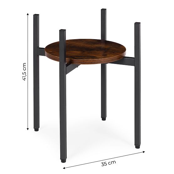 Álló virágtartó loft dekoráció ModernHome