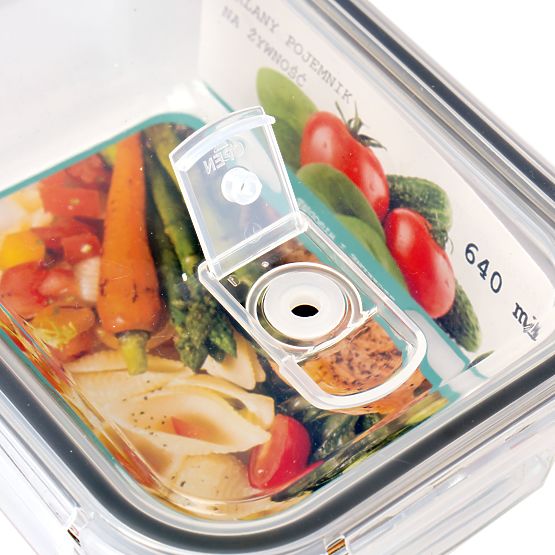 AMALFI 6 darabos üveg ételtároló készlet