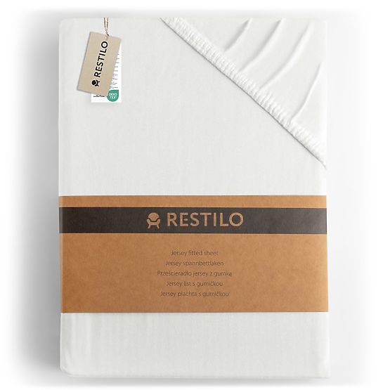 AMBER lepedő fehér szín klasszikus stílus anyag jersey 220-240x220 DecoKing