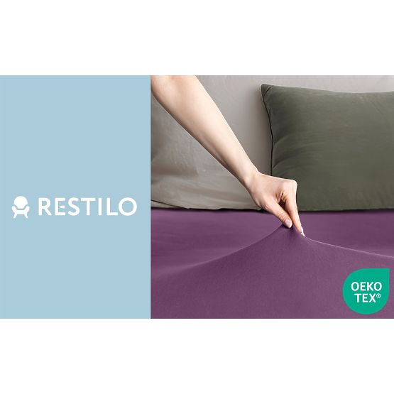 AMBER lepedő lila szín klasszikus stílus anyag jersey 80-90x200 DecoKing