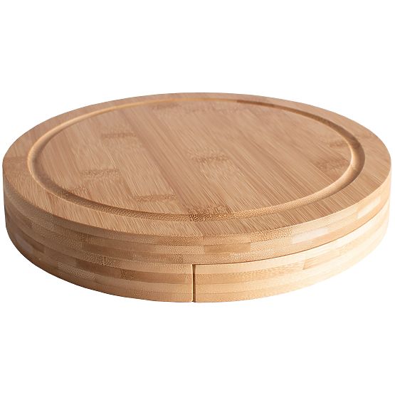 Andra bambusz sajttál és snack deszka