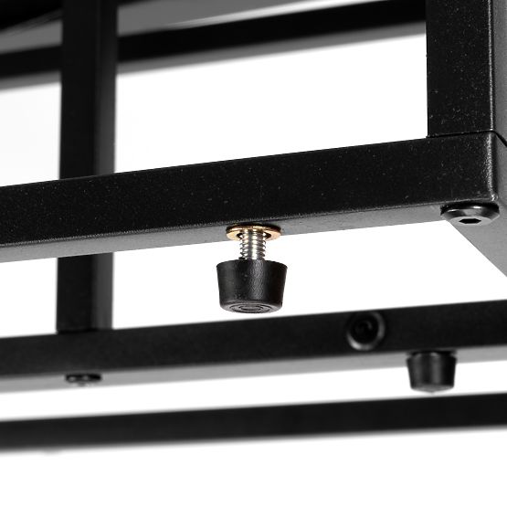 ANTIRES virágtartó állvány fekete márvány