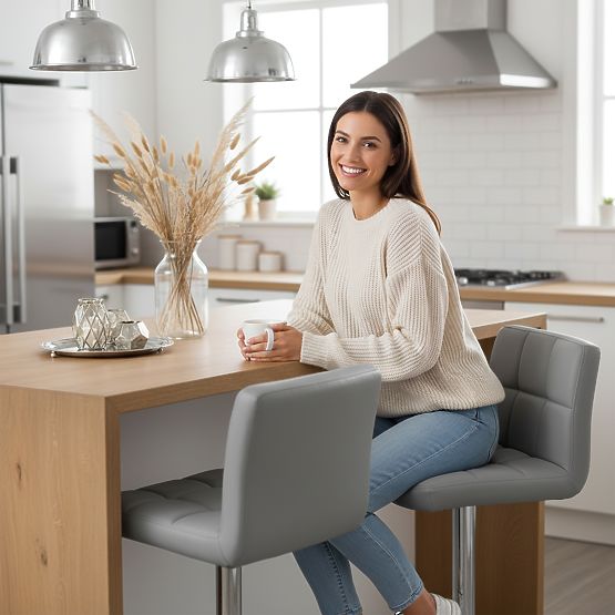 Arako szürke bárszék