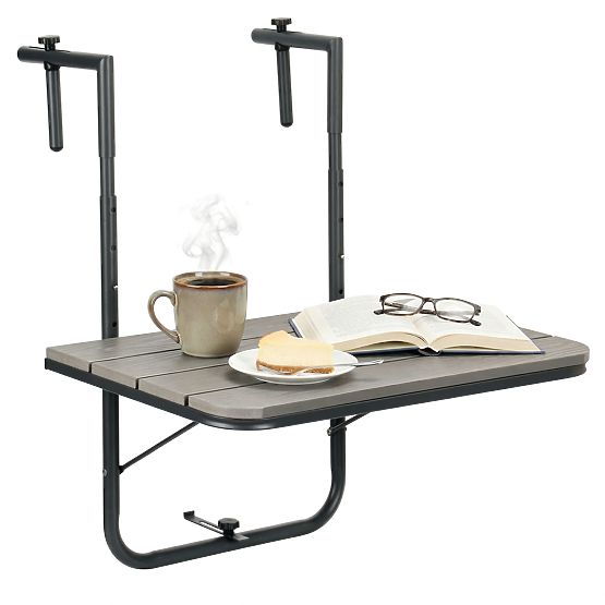 ARETTO szürke összecsukható erkélyasztal