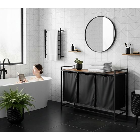 ARTUS 3 rekeszes szennyestartó polccal