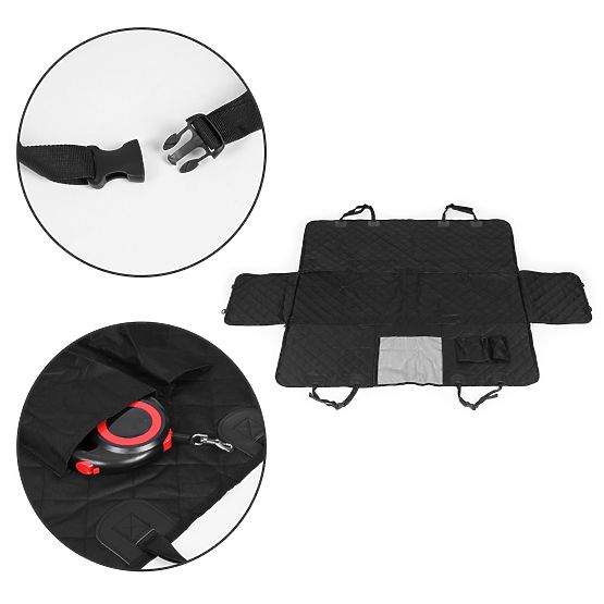 Autós ülésvédő kutyáknak, univerzális méret, hátsó ülés