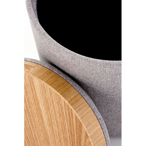 AVIKO 2 puff készlet, világosszürke