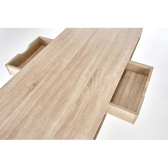 B48 íróasztal sonoma tölgy / fehér