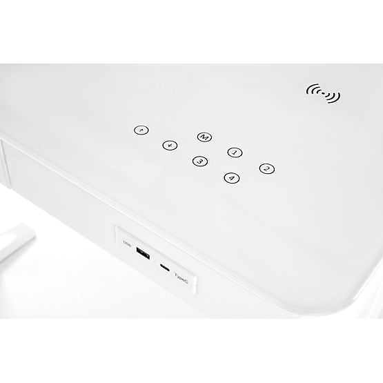 B52 asztal magasságállítási funkcióval, fehér (2p=1db)