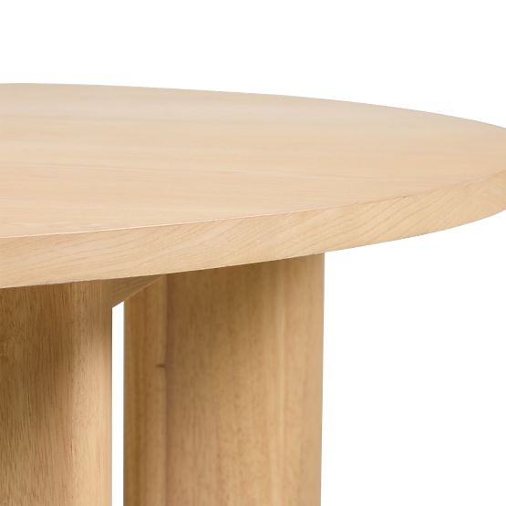 Bali étkezőasztal 120 cm, kerek, krémfehér