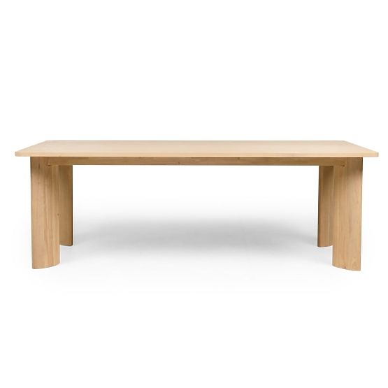 Bali étkezőasztal 220 cm, krémfehér