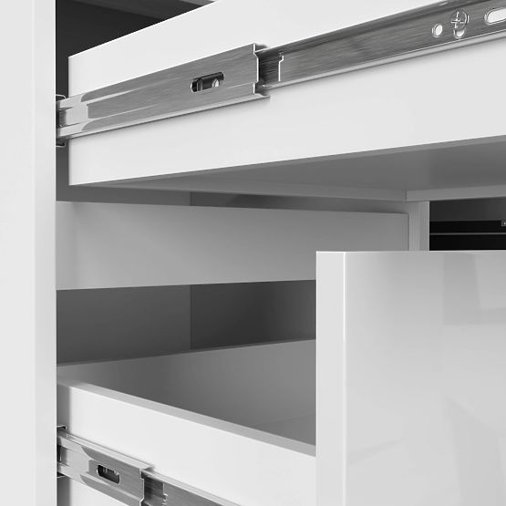 BALOSAROK ASZTAL B20 155 cm BALOS PK FEHÉR FÉNYES