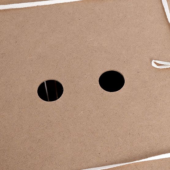 Bambusz sarok szennyeskosár fedéllel fehér-szürke