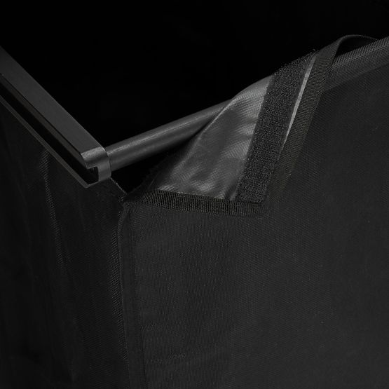 Bambusz szennyestartó HANOI BLACK FEKETE