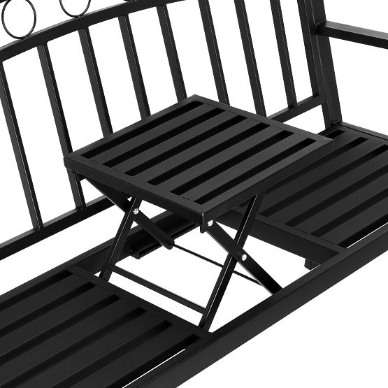 BANCO fém kerti pad