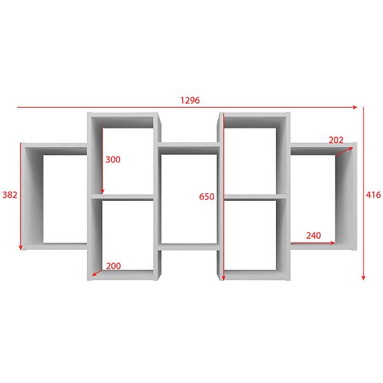 BILBAO 7.0 FEHÉR POLC
