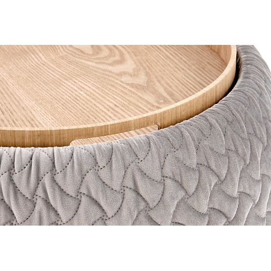 BONO világosszürke puff (1p=1db)