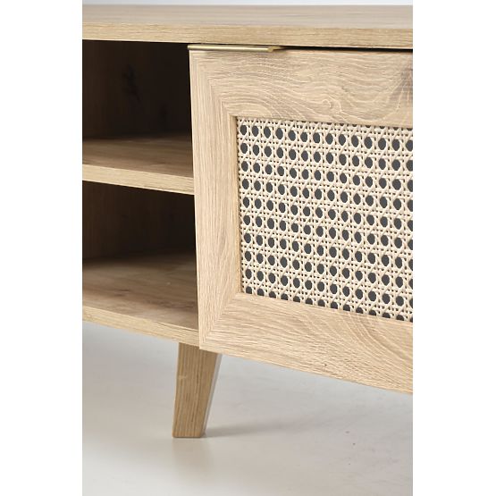 BORNEO RTV-1 TV állvány tölgy artisan/fekete (1p=1db)