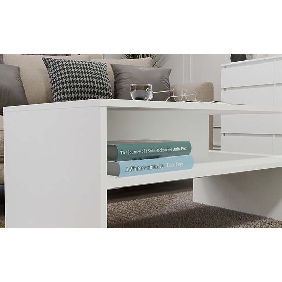 Boston dohányzóasztal BOSTON FEHÉR