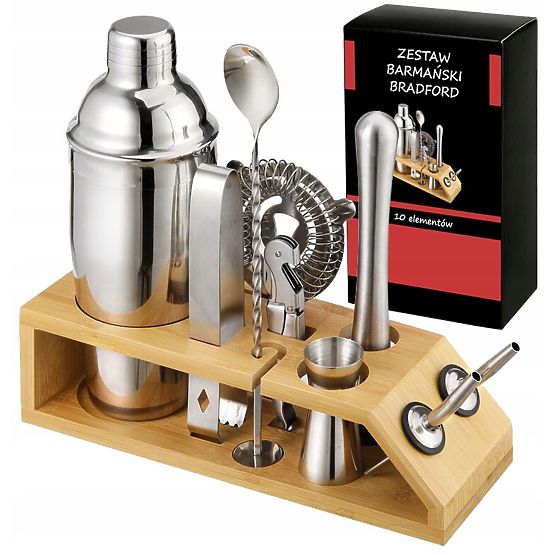 BRADFORD 10 darabos bármixer készlet