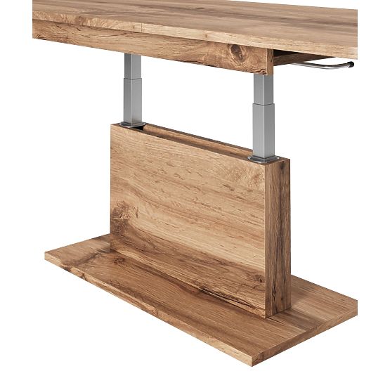 BUSETTI dohányzóasztal lap: wotan tölgy, lábak: wotan tölgy (2p=1ks)