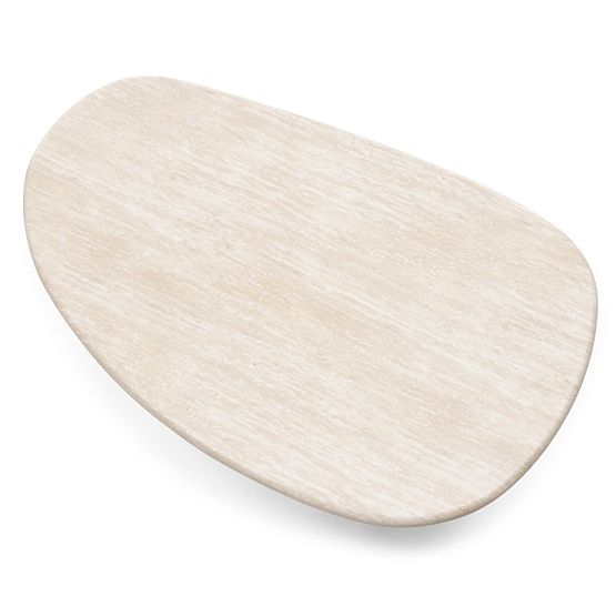 Cameron dohányzóasztal 130 cm, travertin