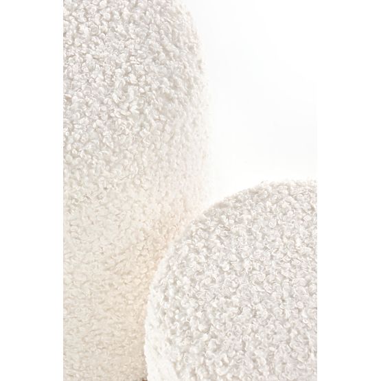 CANCUN 2 puff készlet, krém / természetes (1p=1készlet)