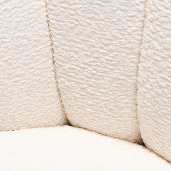 Casablanca forgószék fehér, boucle