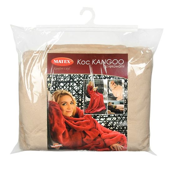 CASHMERE TOUCH takaró ujjal - 150 x 210 cm (bézs)