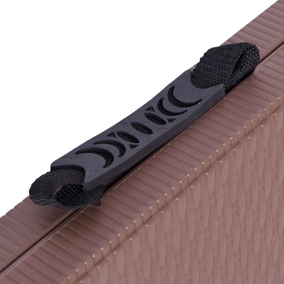 Catering készlet Rattan barna asztal 180 cm + 2 pad