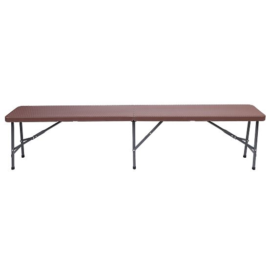 Catering készlet Rattan barna asztal 180 cm + 2 pad