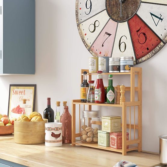 CEZAR fűszertartó konyhai polc