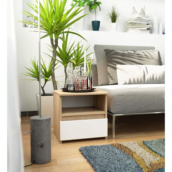 CL1 PK KOMÓD SONOMA TÖLGY / FEHÉR