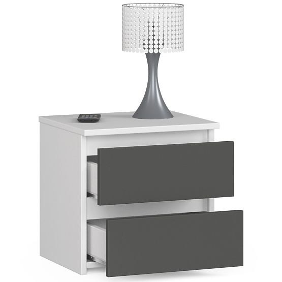 CL2 2SZ CLP KOMÓD FEHÉR / SZÜRKE