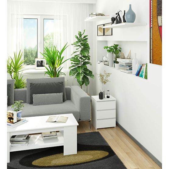 CL3/40 PK FEHÉR KOMÓD