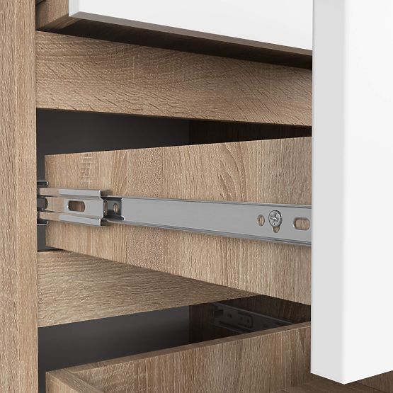 CL5 PK KOMÓDIA SONOMA TÖLGY / FEHÉR