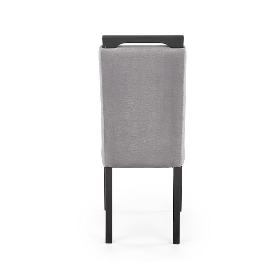 CLARION 2 szék fekete / huzat: MONOLITH 85 (hamu) (1p=2db)