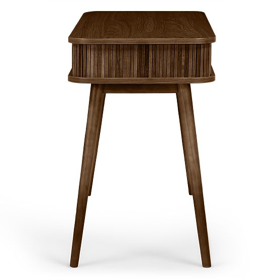 Clemente íróasztal lamellákkal, dió